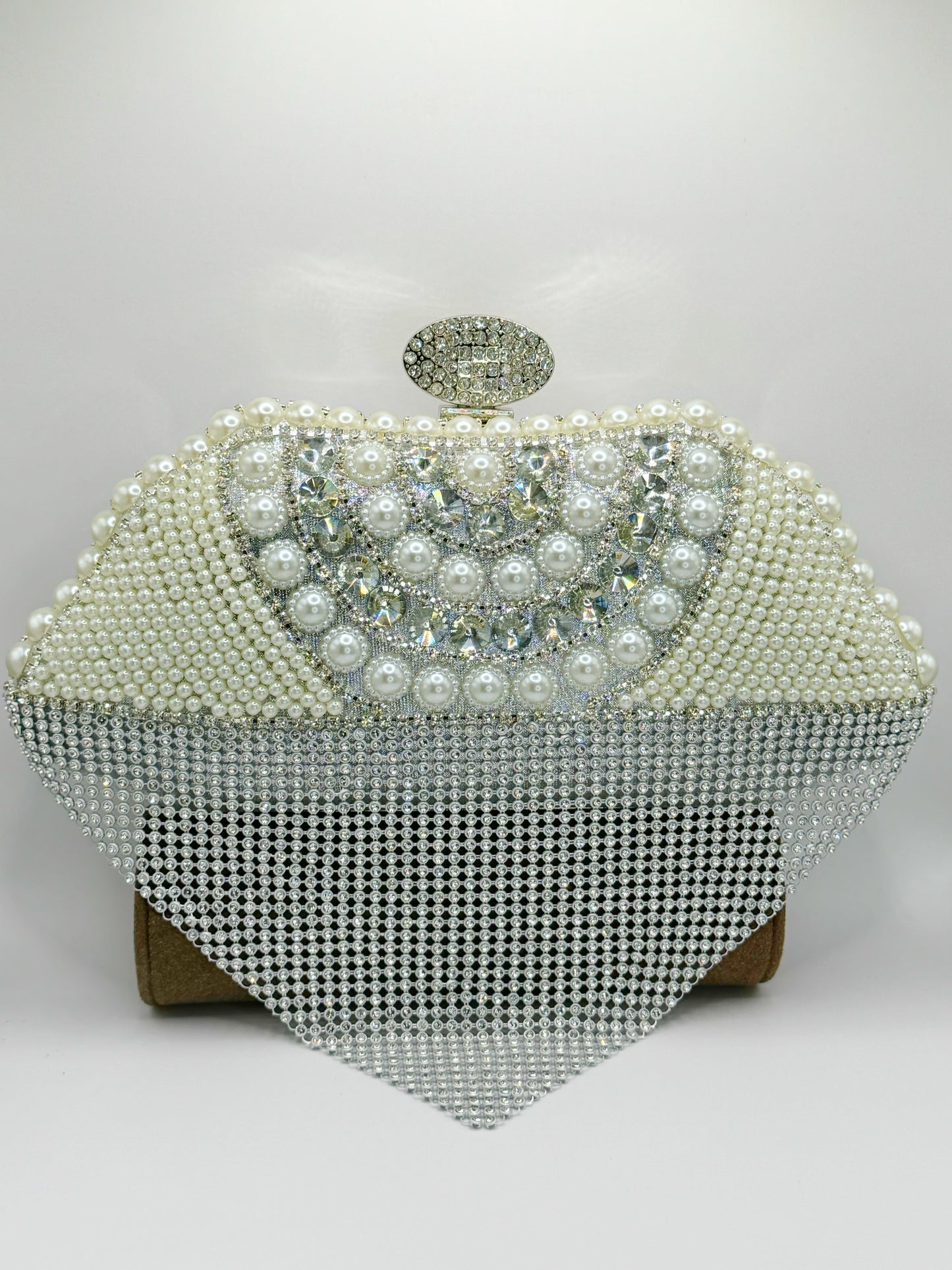 JACKY SILVER HANDBAG