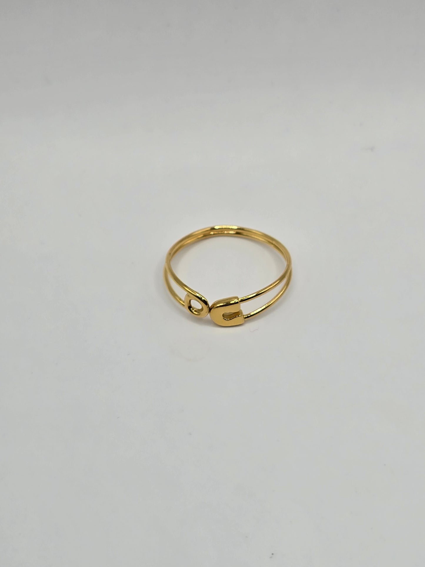 Ring / Gold / Sortija Imperdible