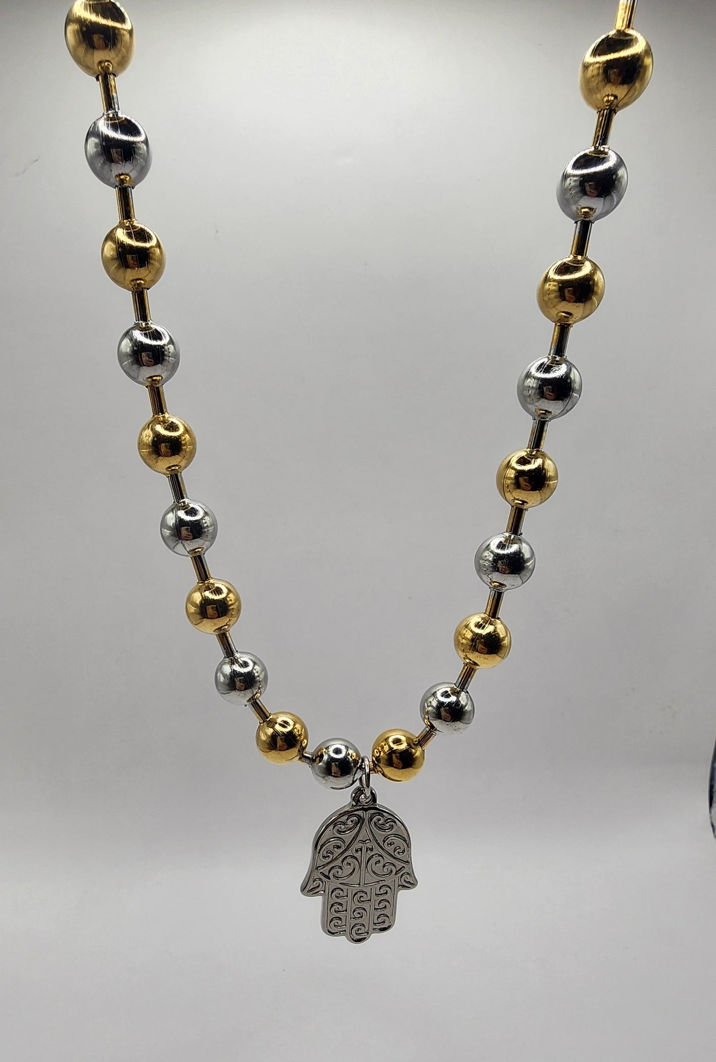 TERESA TWO TONE NECKLACE
