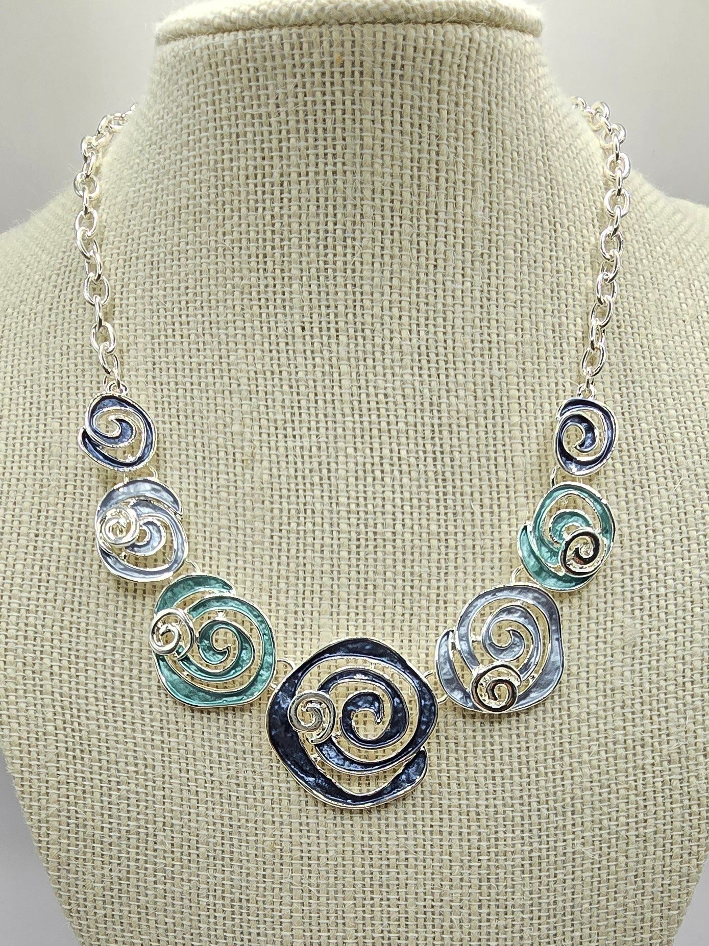 Yari Spiral Necklace