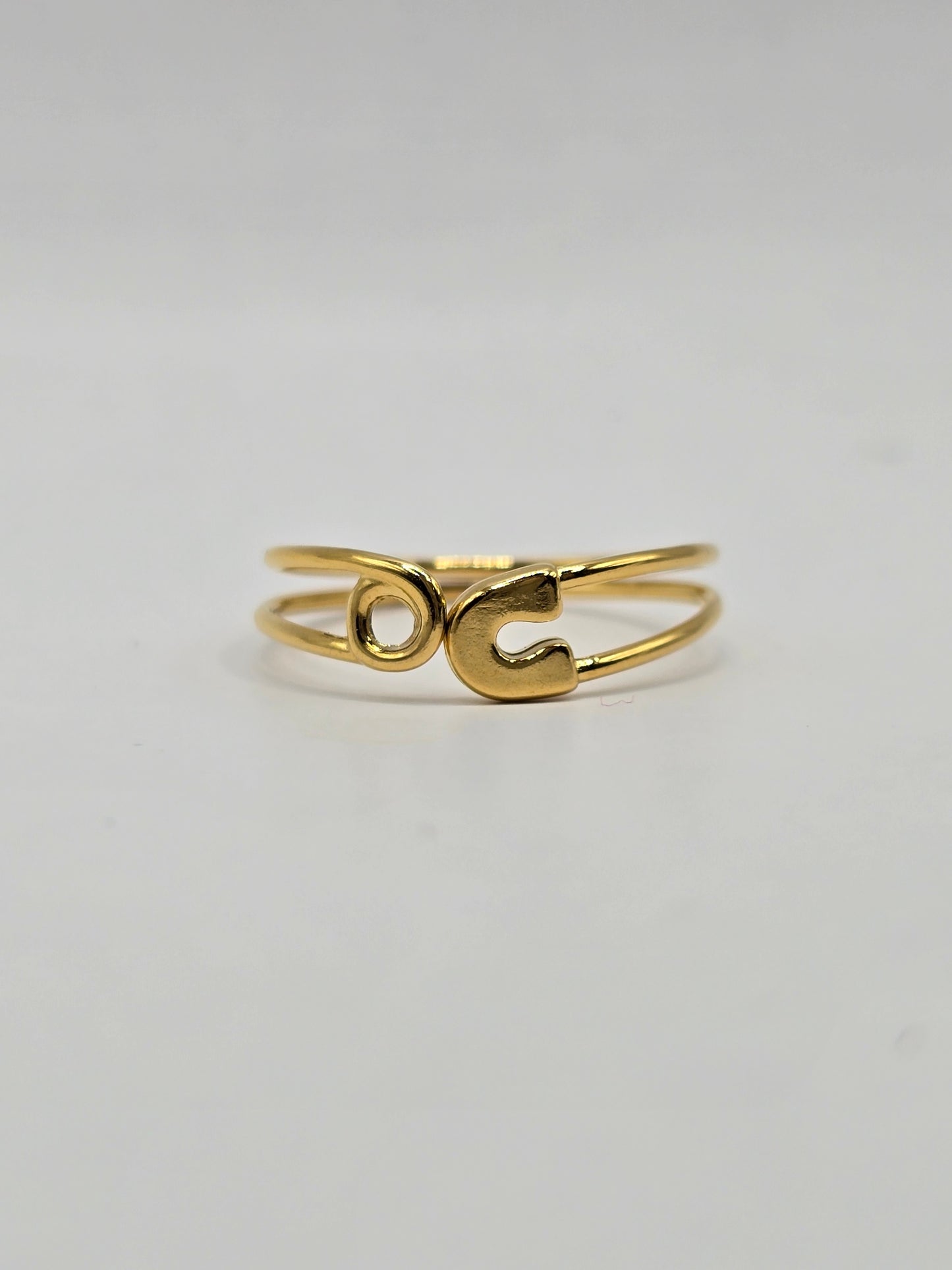 Ring / Gold / Sortija Imperdible