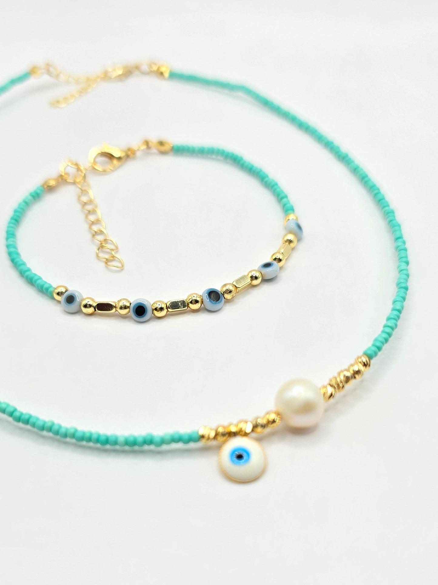 Caro Set - Necklace and Bracelet