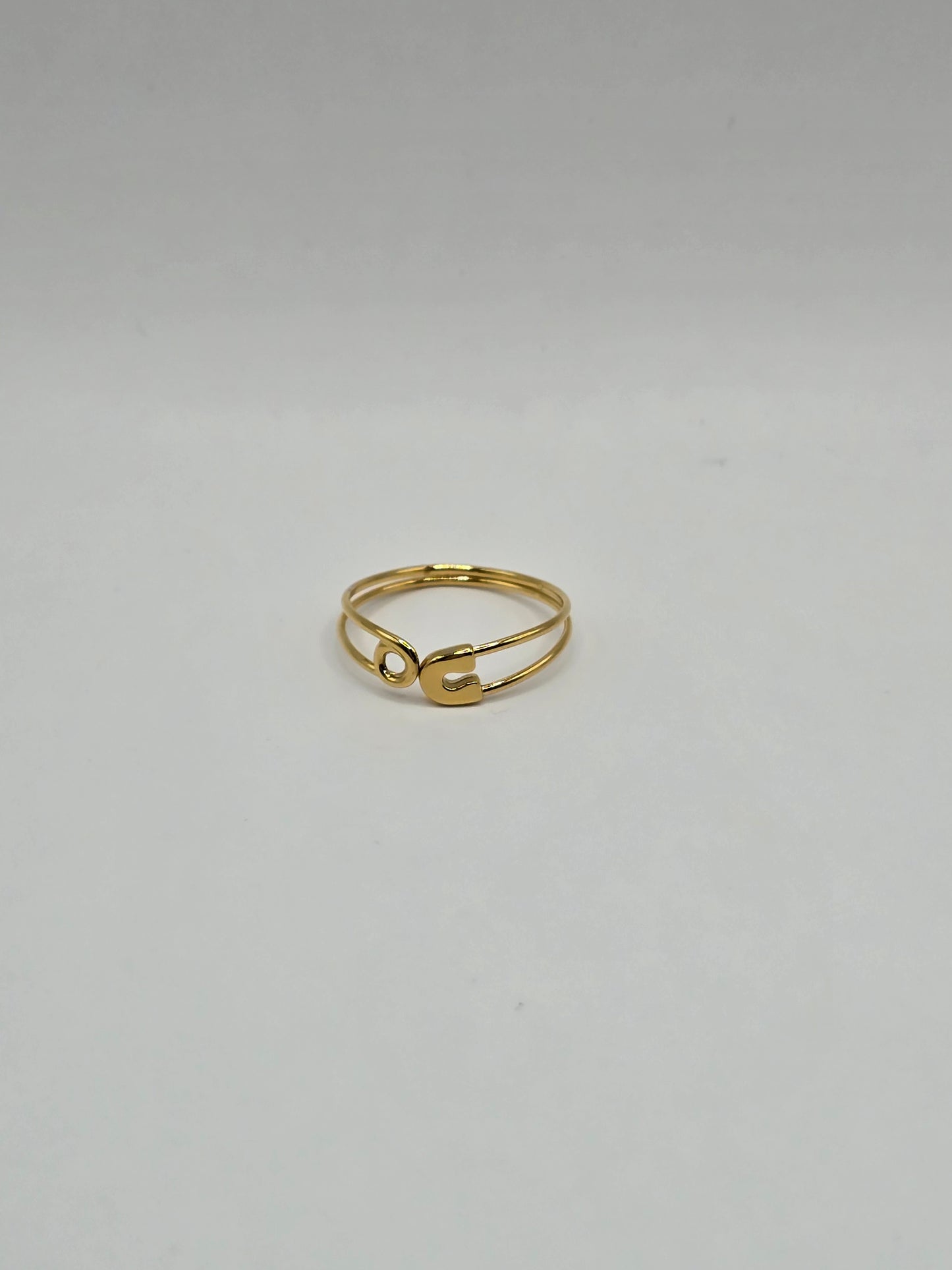 Ring / Gold / Sortija Imperdible