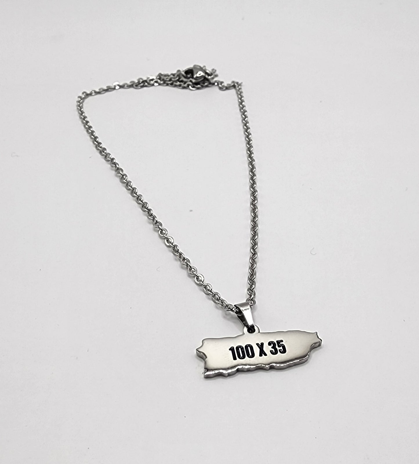 PR - NECKLACE MAPA 100 X 35