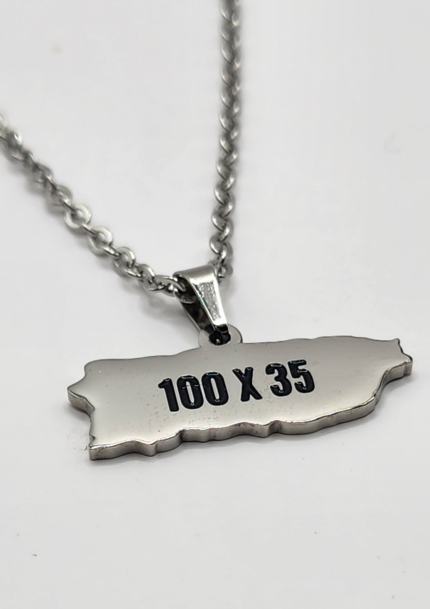 PR - NECKLACE MAPA 100 X 35