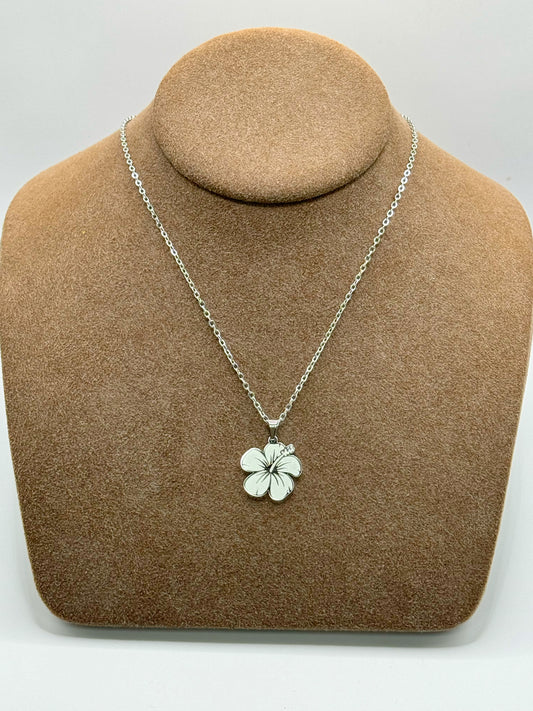 PR - FLOR DE MAGA SILVER NECKLACE