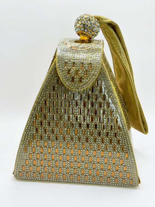 DAPHNE GOLD HANGBAG