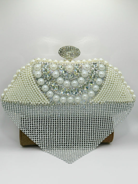 JACKY SILVER HANDBAG