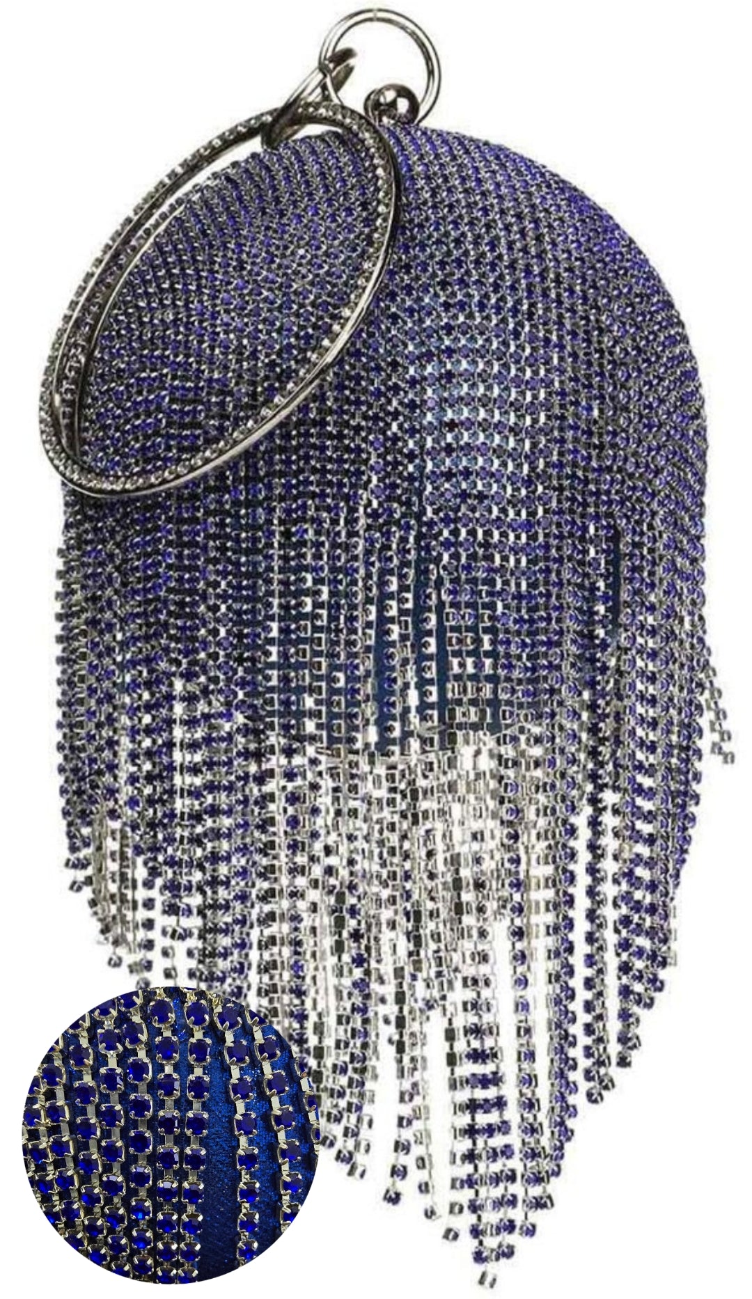 Rhinestone Round Bags