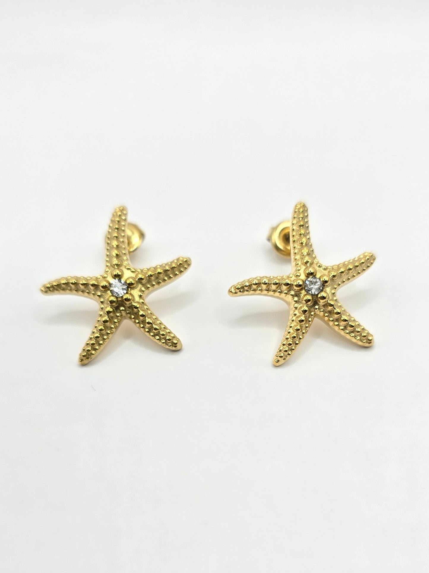 Starfish Gold Earrings