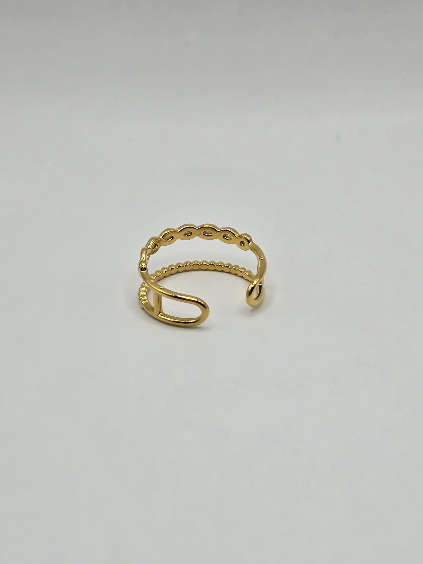 Ring / Gold / Sortija Trenza