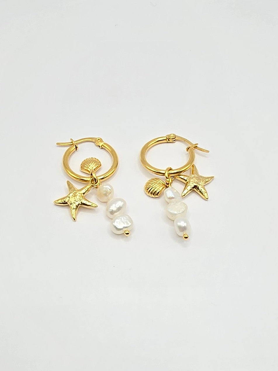 Playa Gold Earrings