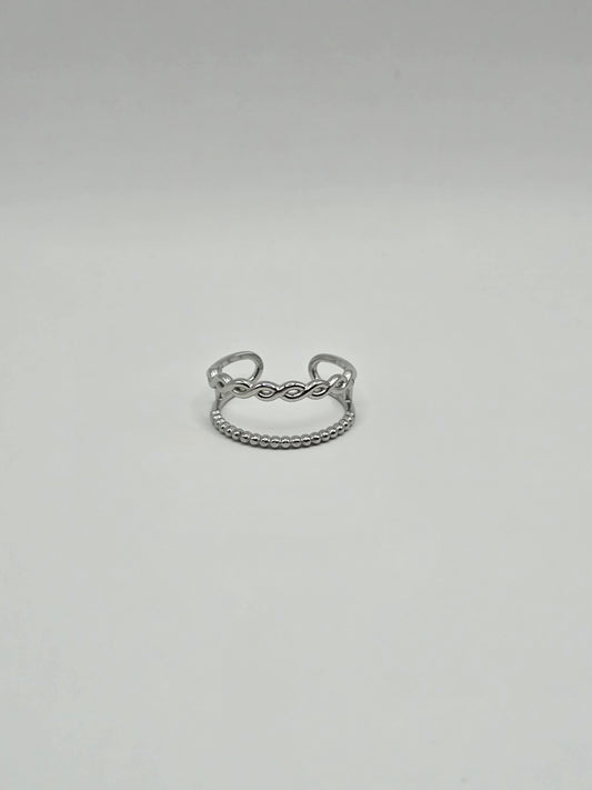 Ring / Silver / Sortija Trenza