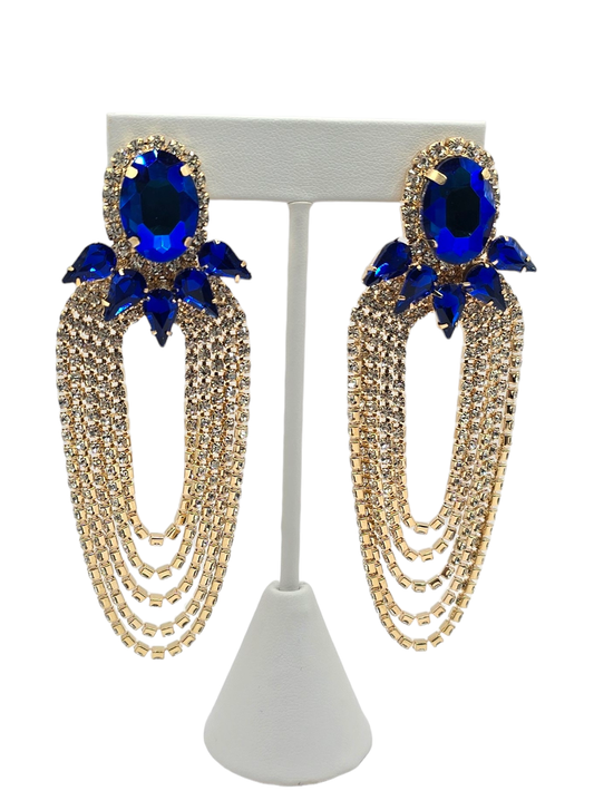 MARIA BLUE EARRINGS