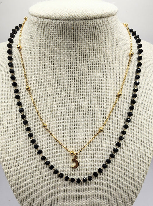 MAYRA MOON NECKLACE