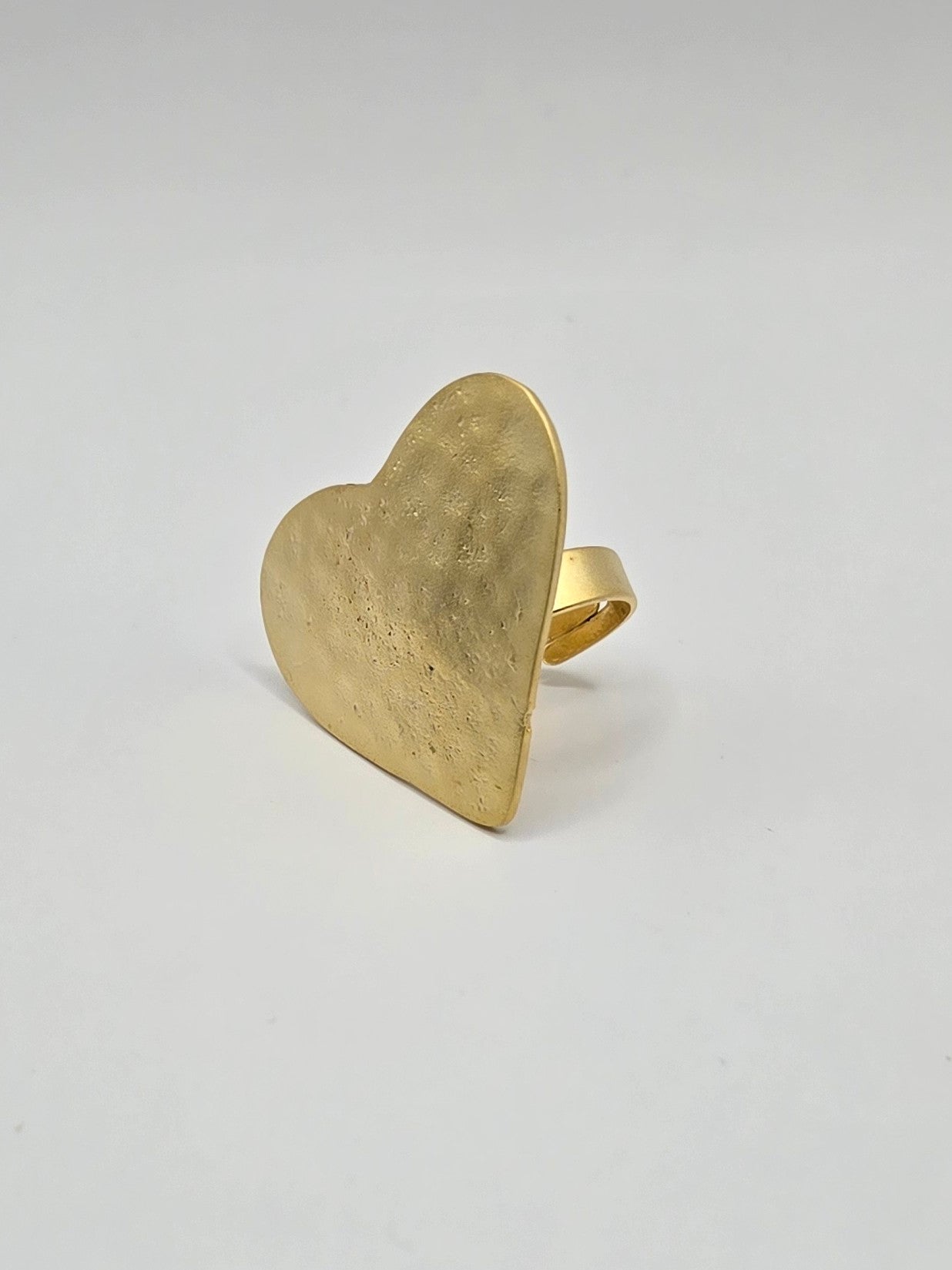 Lucy Gold Heart Ring