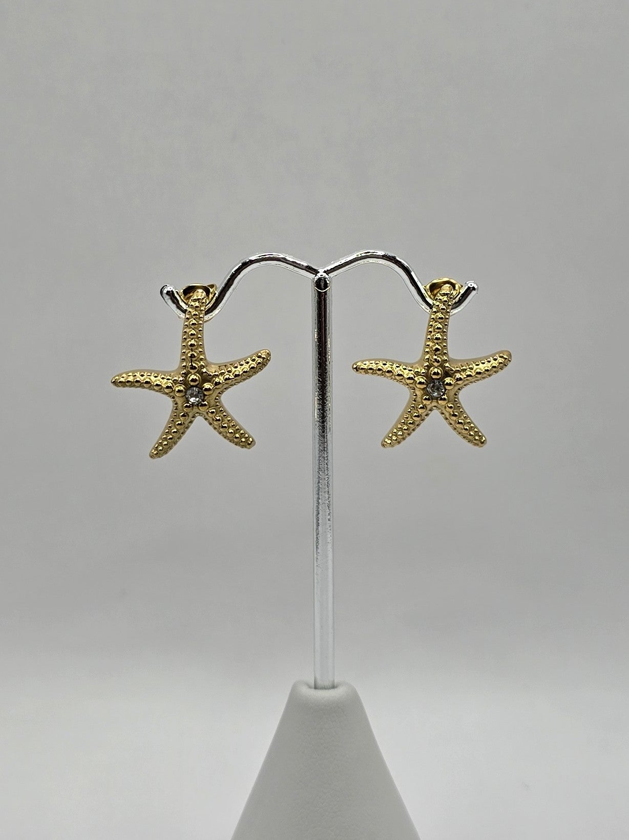 Starfish Gold Earrings