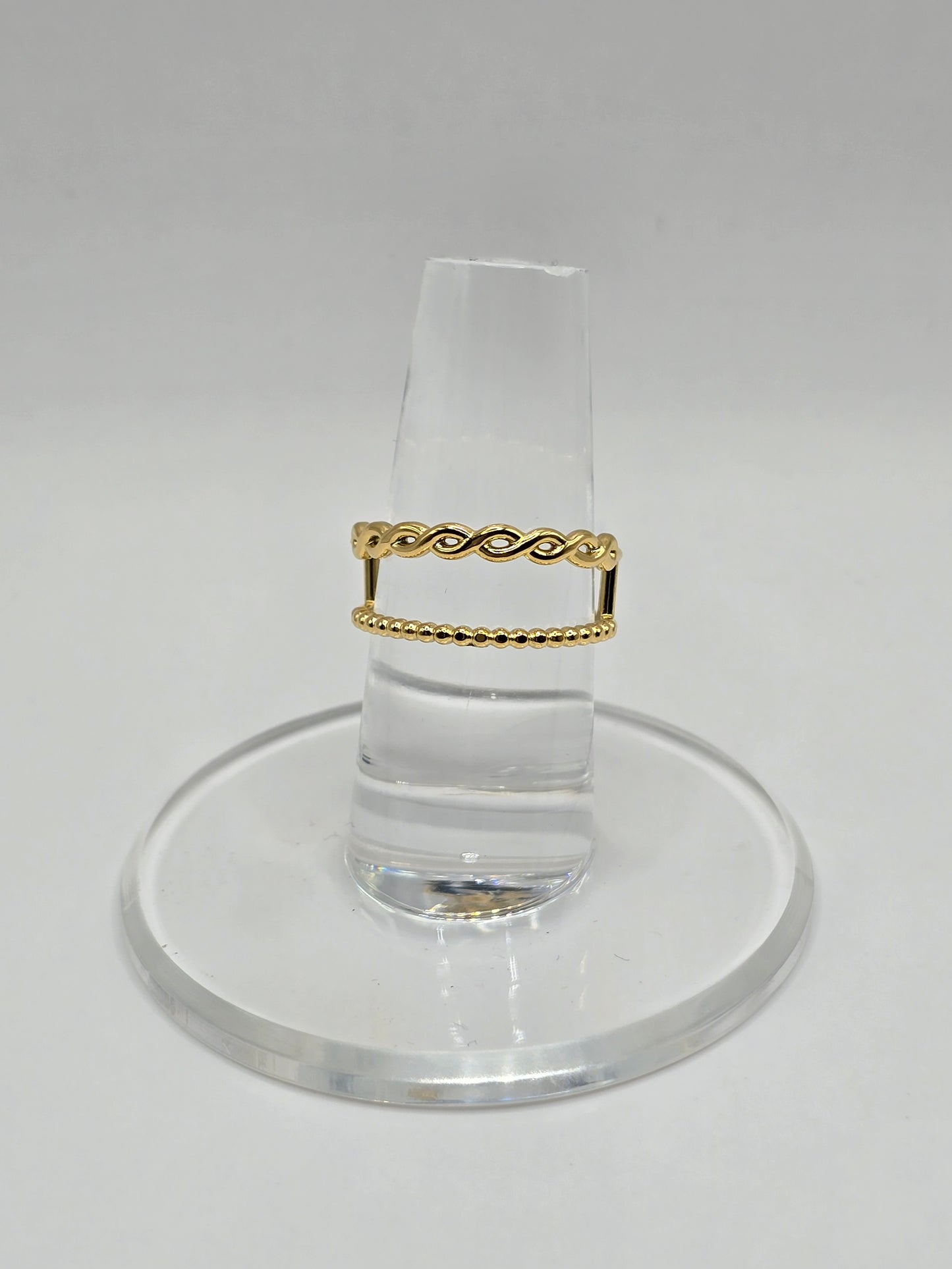 Ring / Gold / Sortija Trenza