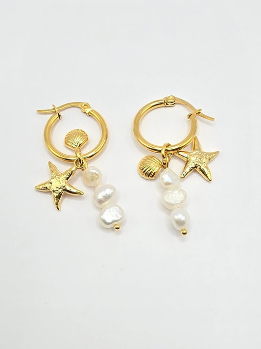 Playa Gold Earrings