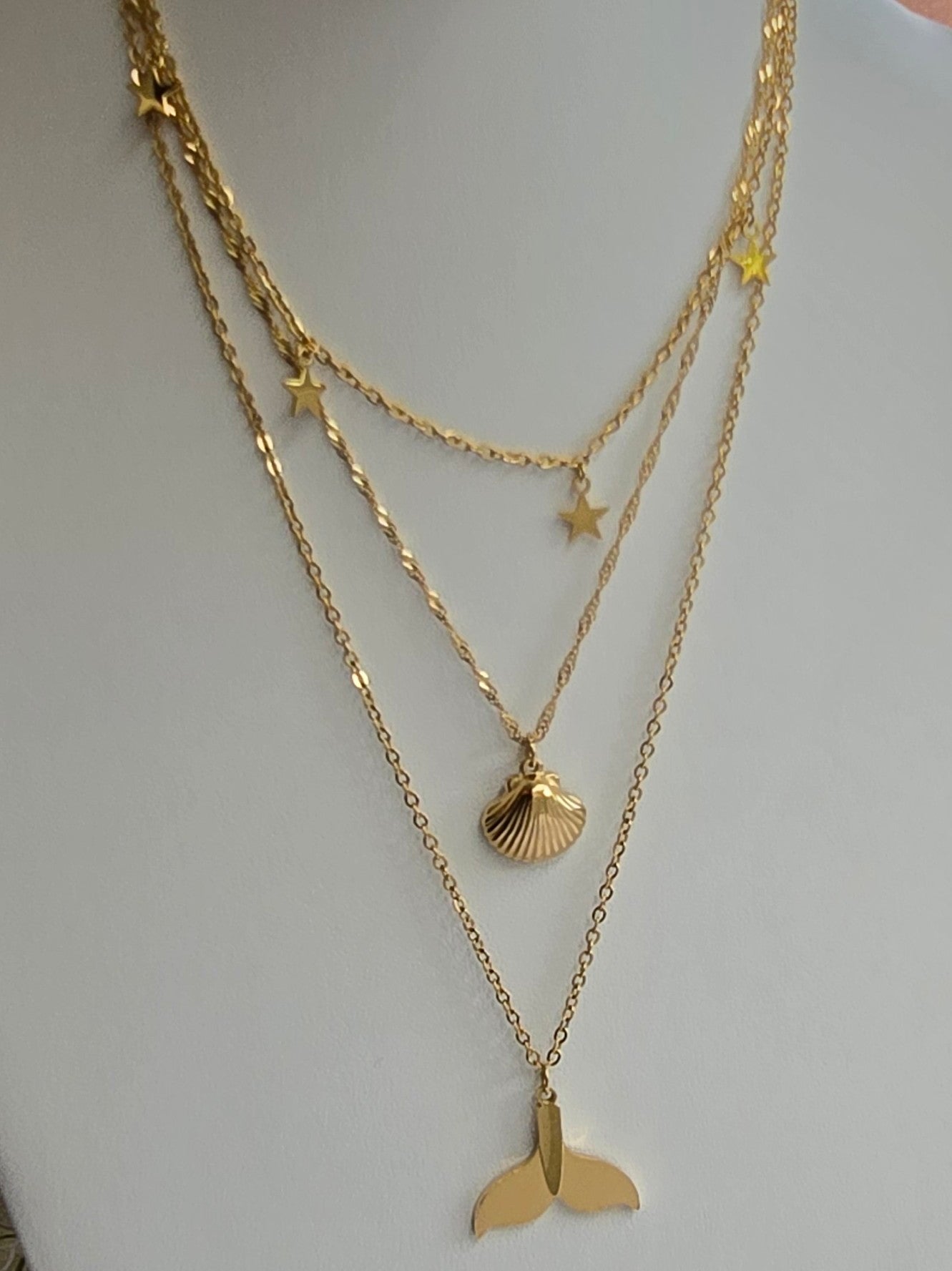 Arena Gold Necklace